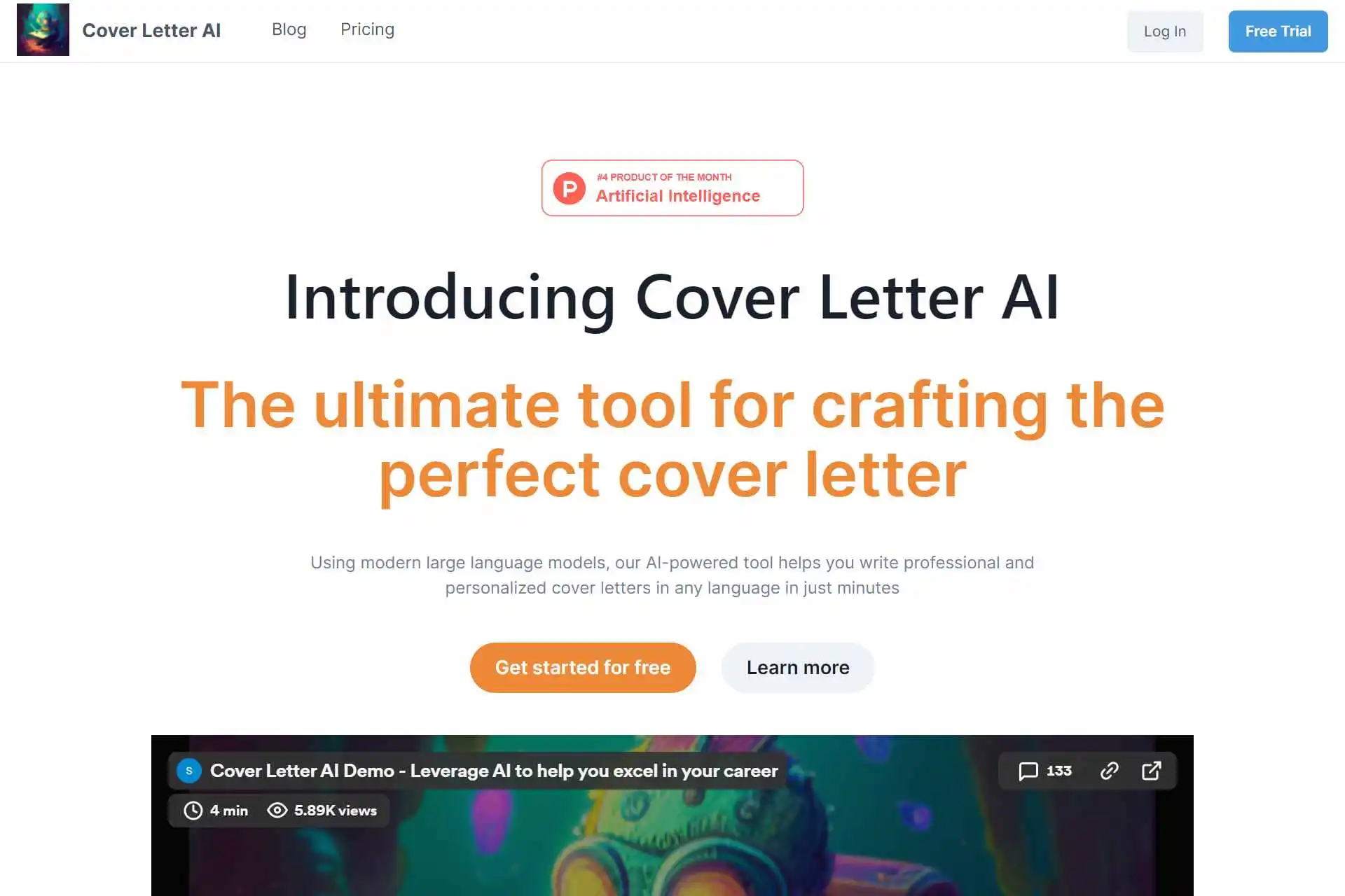 AI Cover Letter